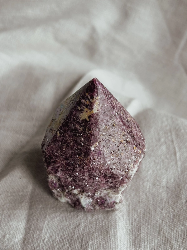 Punta grezza - Lepidolite